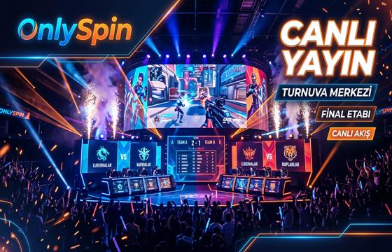 Slotrun canlı yayın ve turnuva sahnesi görseli